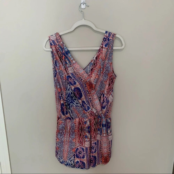 Heartloom X Revolve Lilah Paisley Printed Boho Romper Size Small - Picture 2 of 10